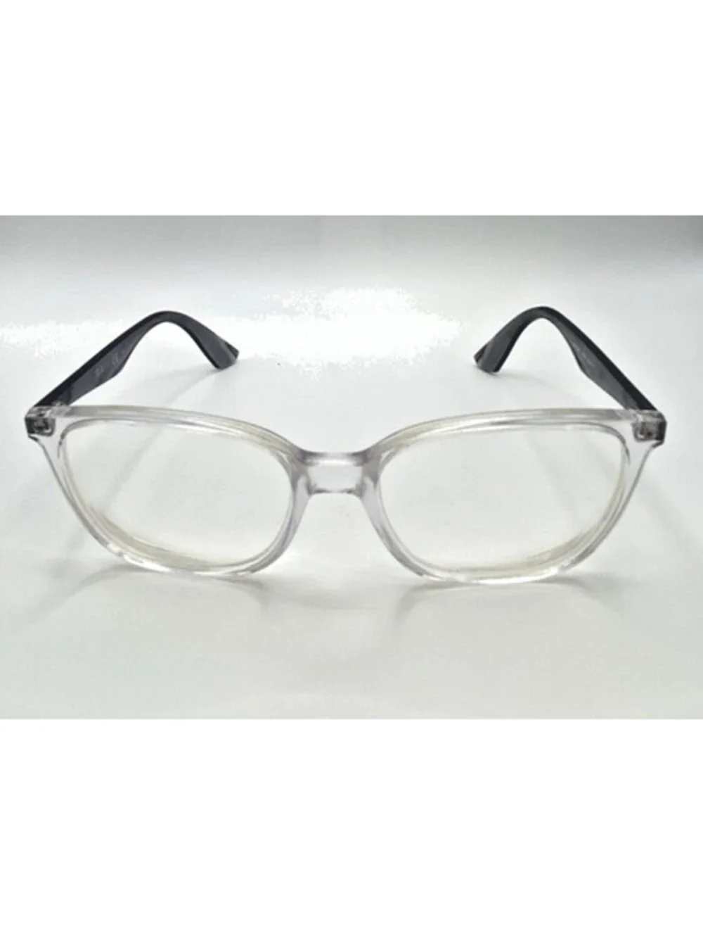Ray-Ban RB7066 5768 Eyeglasses 52-17 Clear Gray Frame Unisex